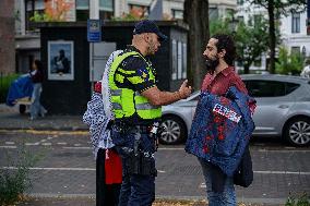Pro-Palestine Protest - Amsterdam