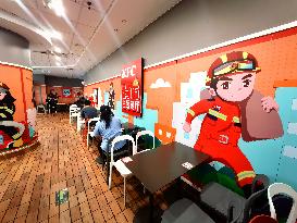 KFC Fire Themed Restaurant in Beijing