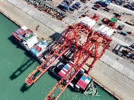 Lianyungang Port Container Throughput