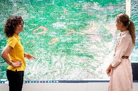 Sara Aagesen Addresses Media at Wildfire Center - Spain