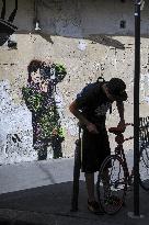 Illustration - Bike - Paris