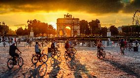 Illustration - Bike - Paris