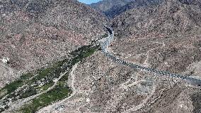 Gobi Desert Expressway in Hami