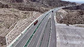 Gobi Desert Expressway in Hami