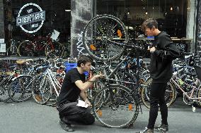 Illustration - Bike - Paris