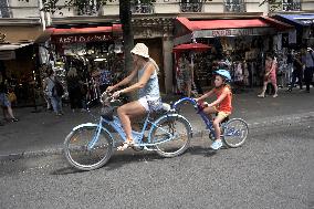 Illustration - Bike - Paris