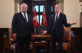 Canadian PM Mark Carney Meets With Ontario Premier Doug Ford - Ottawa