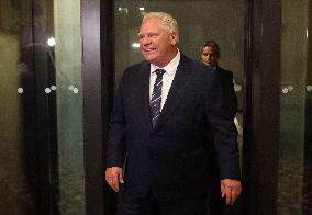 Canadian PM Mark Carney Meets With Ontario Premier Doug Ford - Ottawa