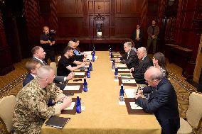 Zelenskyy Meets With U.S. Special Presidential Envoy Keith Kellogg - Washington DC