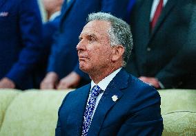 Trump Meets President Zelenskyy of Ukraine and European Leaders