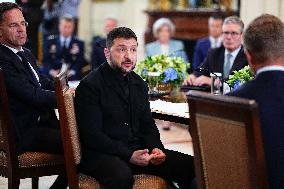 Trump Meets President Zelenskyy of Ukraine and European Leaders