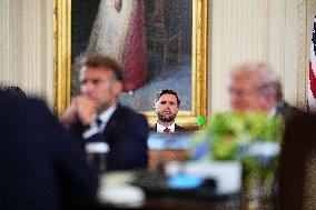 Trump Meets President Zelenskyy of Ukraine and European Leaders