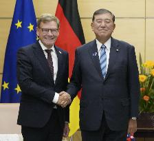 German foreign minister in Japan