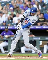Baseball: Dodgers vs. Rockies