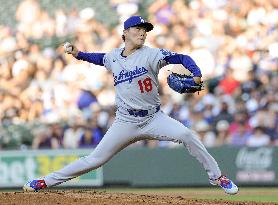 Baseball: Dodgers vs. Rockies