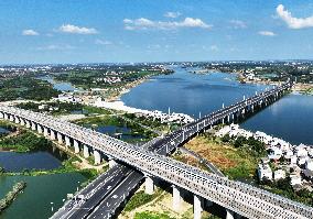 Nanchang-Jiujiang High-speed Railway Trial-run EMU