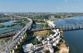 Nanchang-Jiujiang High-speed Railway Trial-run EMU
