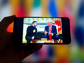 US Ukraine Leaders' Meeting