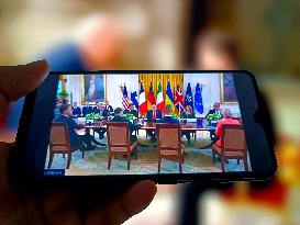 US Ukraine Leaders' Meeting