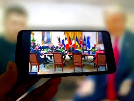 US Ukraine Leaders' Meeting
