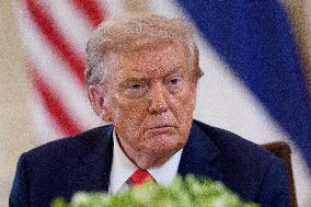 Trump Meets President Zelenskyy of Ukraine and European Leaders