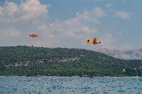 Wildfire in Petit Bessillon Massif Controlled After Major Response Effort - France