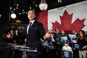 Poilievre Celebrates Byelection Victory in Battle River-Crowfoot - Canada