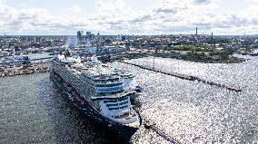 Cruise ships in the port of Tallinn