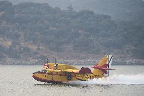 Wildfires in Caceres - Spain