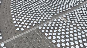 Llargest Molten Salt Tower Solar Thermal Power Station in China