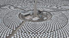 Llargest Molten Salt Tower Solar Thermal Power Station in China