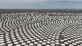 Llargest Molten Salt Tower Solar Thermal Power Station in China