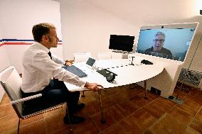 Macron and Starmer Lead Coalition Talks on Ukraine - Fort de Brégançon