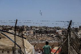 Humanitarian Airdrop in Northern Gaza
