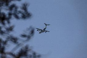 Humanitarian Airdrop in Northern Gaza