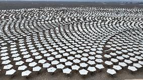 Llargest Molten Salt Tower Solar Thermal Power Station in China