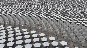 Llargest Molten Salt Tower Solar Thermal Power Station in China