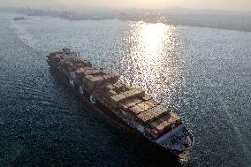 Container Shipping in Qingdao Port