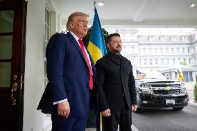 Trump Meets President Zelenskyy and European Leaders - Washington