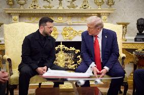Trump Meets President Zelenskyy and European Leaders - Washington
