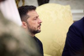 Trump Meets President Zelenskyy and European Leaders - Washington