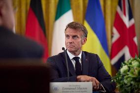 Trump Meets President Zelenskyy and European Leaders - Washington