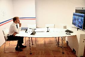 Macron and Starmer Lead Coalition Talks on Ukraine - Fort de Brégançon