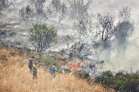 Spain Gripped by Violent Wildfires