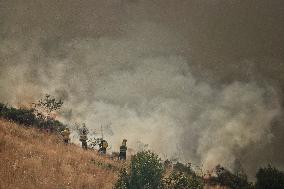 Spain Gripped by Violent Wildfires