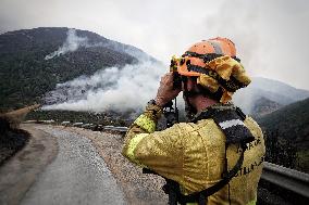 Spain Gripped by Violent Wildfires