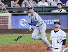 Baseball: Dodgers vs. Rockies