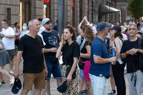Foreign Tourists in Shanghai