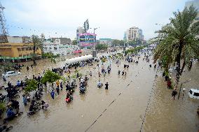 Monsoon Flooding in Karachi - Pakistan