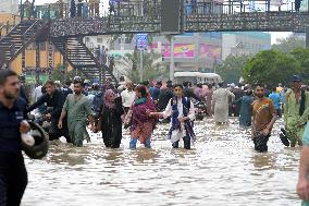 Monsoon Flooding in Karachi - Pakistan